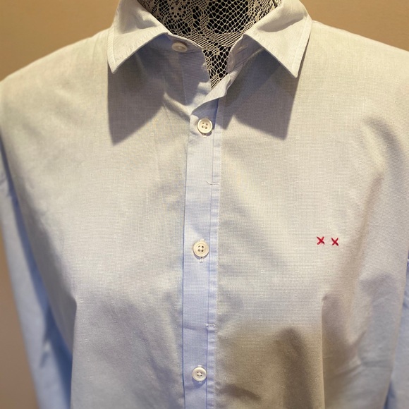 Cotelac Men’s Designer Cotton Button Down Shirt XL - Picture 3 of 6